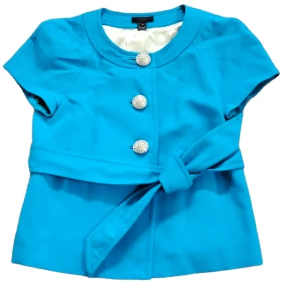 Blue J. Crew Collection jacket Size 4P - Picture 1 of 3